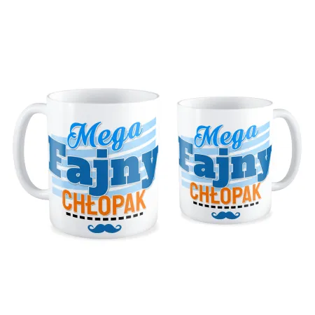 Kubek na DZIEŃ CHŁOPAKA Mega fajny chłopak